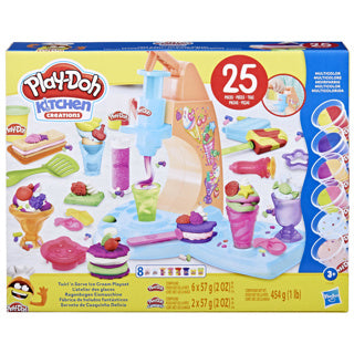 Load image into Gallery viewer, Hasbro playdoh kitchen creations ijsjes speelset