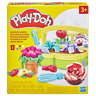 Load image into Gallery viewer, Play-doh bloeiende bloemen speelset - boetseerklei - inclusief 5 potjes