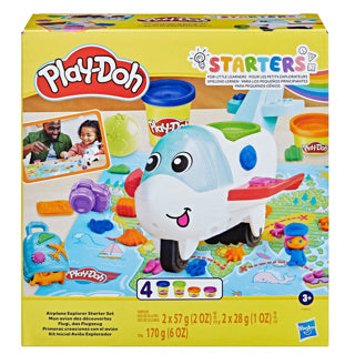 Load image into Gallery viewer, Play-doh airplane explorer starter set - boetseerklei - 4 potjes