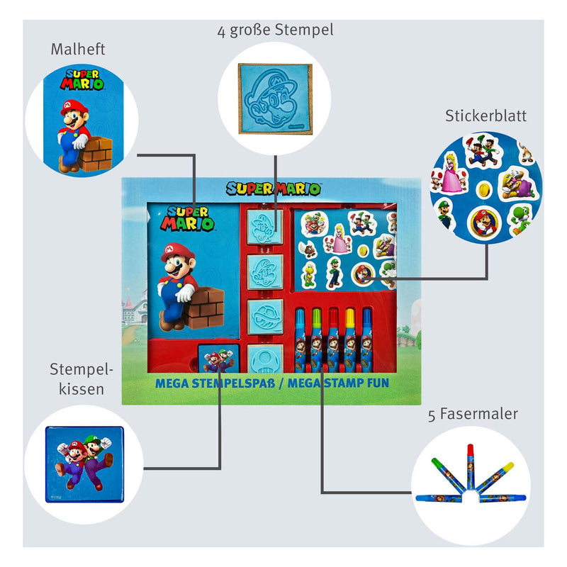 Load image into Gallery viewer, Undercover super mario mega stempelset
