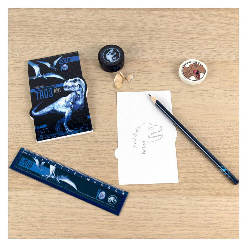 Load image into Gallery viewer, Undercover Jurassic World Schrijfset, 5dlg.