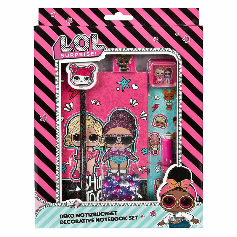 Load image into Gallery viewer, L.O.L. Surprise! Decoreer Je Notitieboek Set