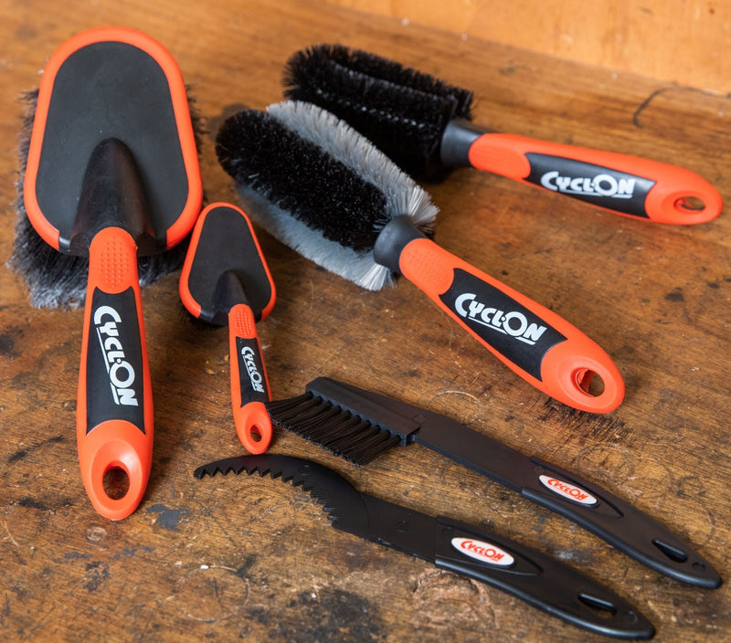 Load image into Gallery viewer, Cyclon borstelset voor fietsreiniging in zak