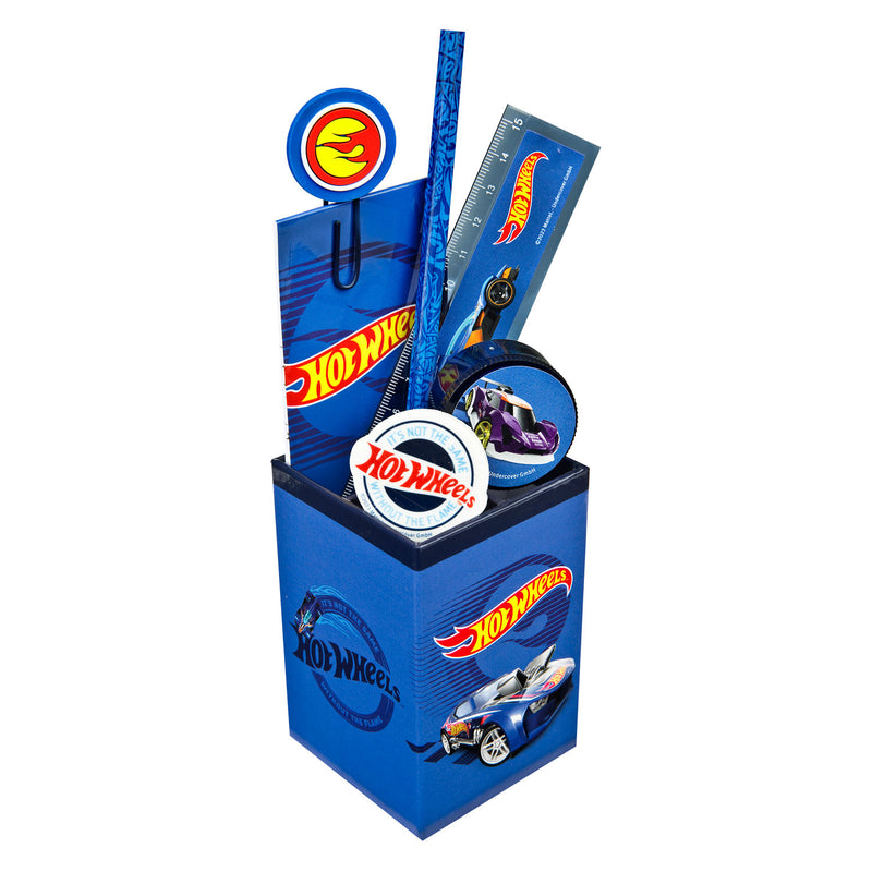 Load image into Gallery viewer, Hot wheels bureauset, 7dlg.