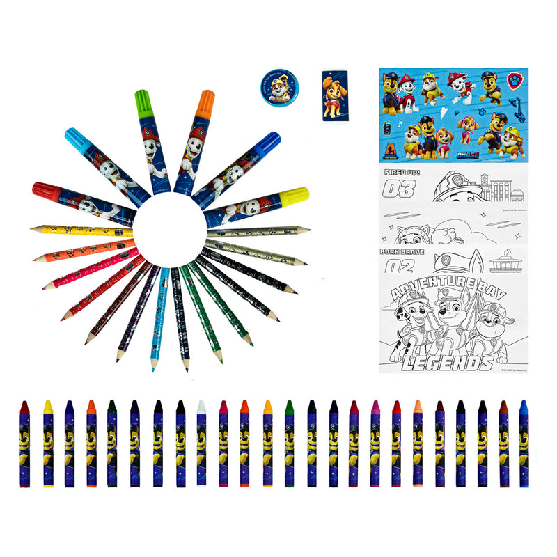 Load image into Gallery viewer, Otto simon paw patrol 51-delige kleurkoffer