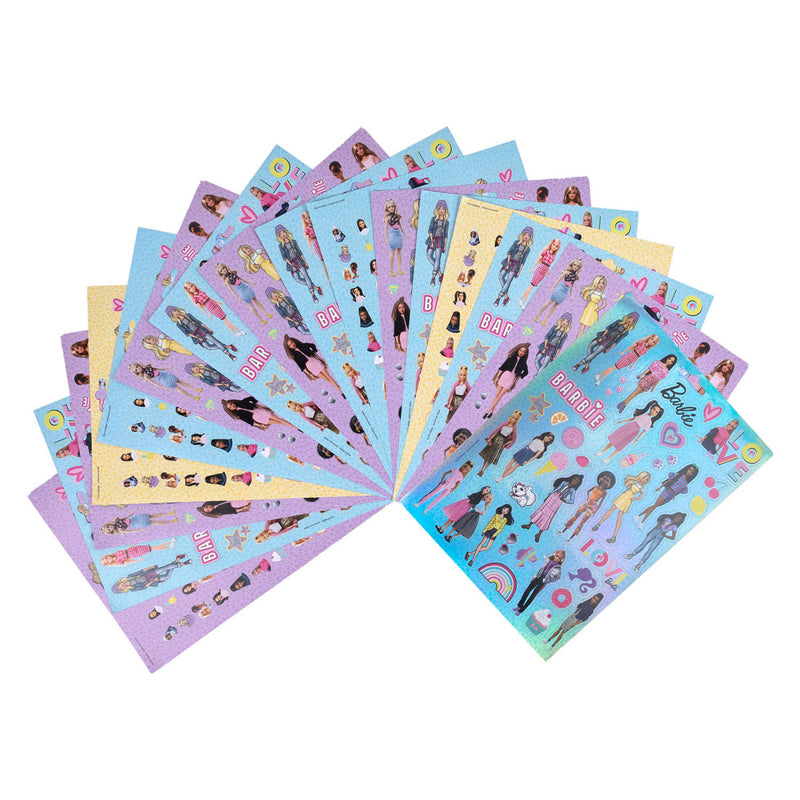 Load image into Gallery viewer, Undercover mega stickerboek barbie
