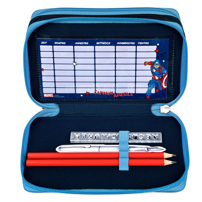 Load image into Gallery viewer, Undercover 3-vaks gevulde etui avengers