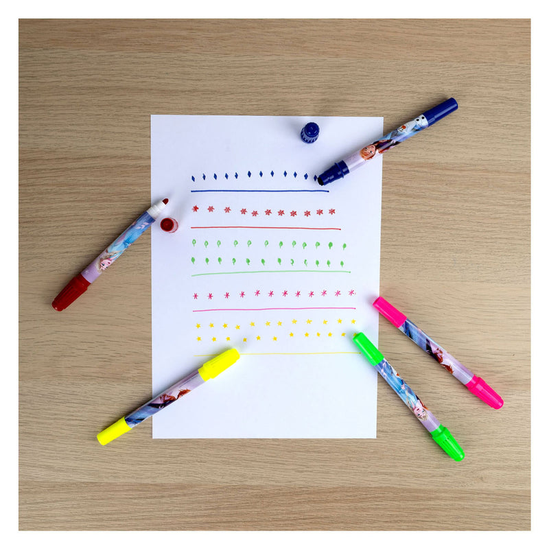 Load image into Gallery viewer, Undercover stempelstift 2in1 frozen, 4st.