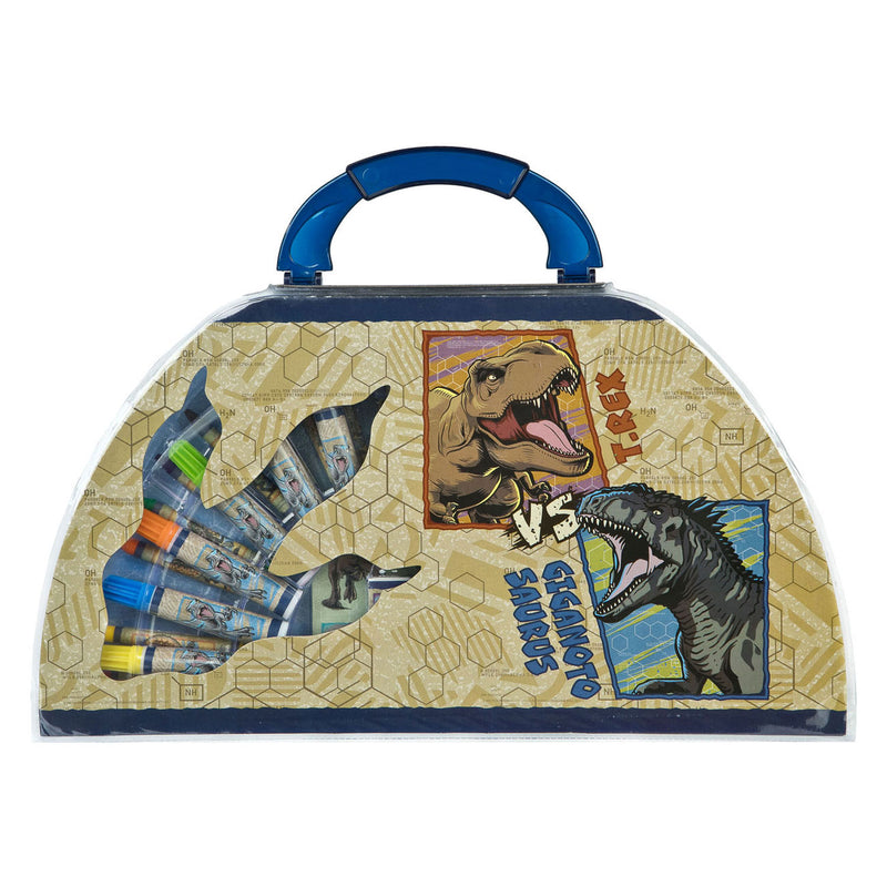 Afbeelding laden in galerijviewer, Undercover kleurkoffer jurrasic world, 51dlg.