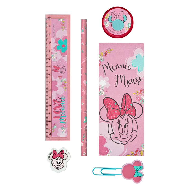 Load image into Gallery viewer, Minnie mouse gevulde pennenbak 7 delig