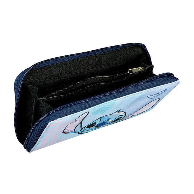 Load image into Gallery viewer, Undercover stitch serie - portemonnee - lilo stitch - ritssluiting