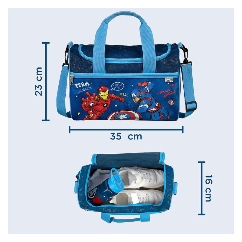 Load image into Gallery viewer, Undercover sporttas avengers