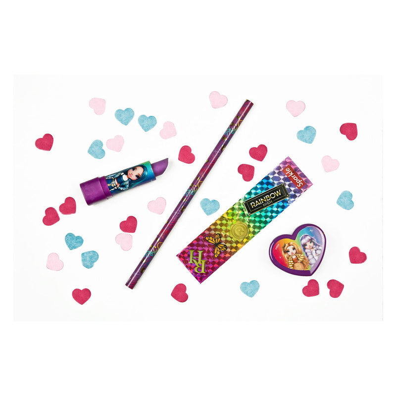 Load image into Gallery viewer, Undercover schrijfset rainbow high beker multicolor voor kinderen.