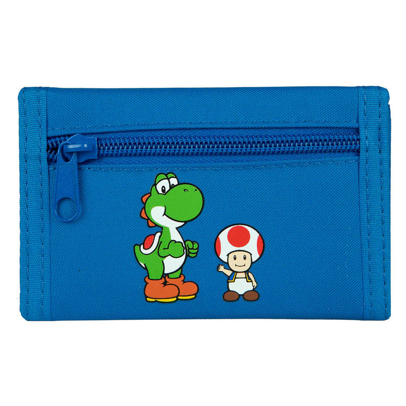 Load image into Gallery viewer, Undercover portemonee super mario blauw