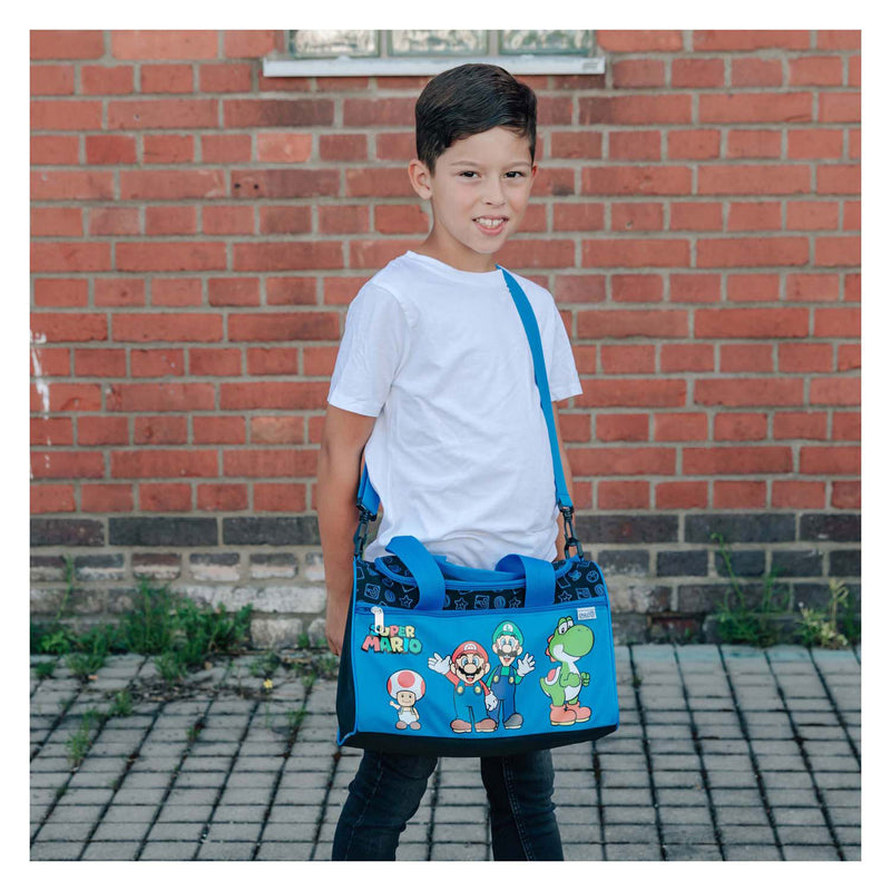 Load image into Gallery viewer, Undercover sporttas super mario blauw