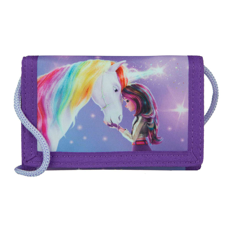Load image into Gallery viewer, Undercover unicorn academy portemonnee met koord