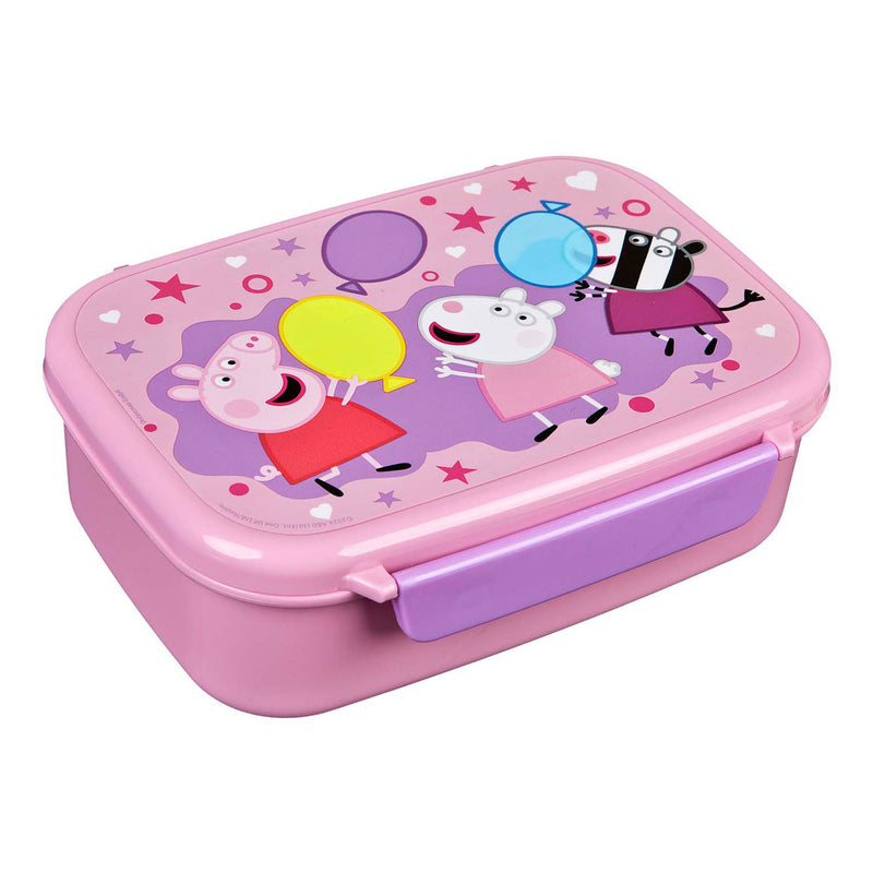 Load image into Gallery viewer, Undercover peppa pig lunchbox met snackbakje