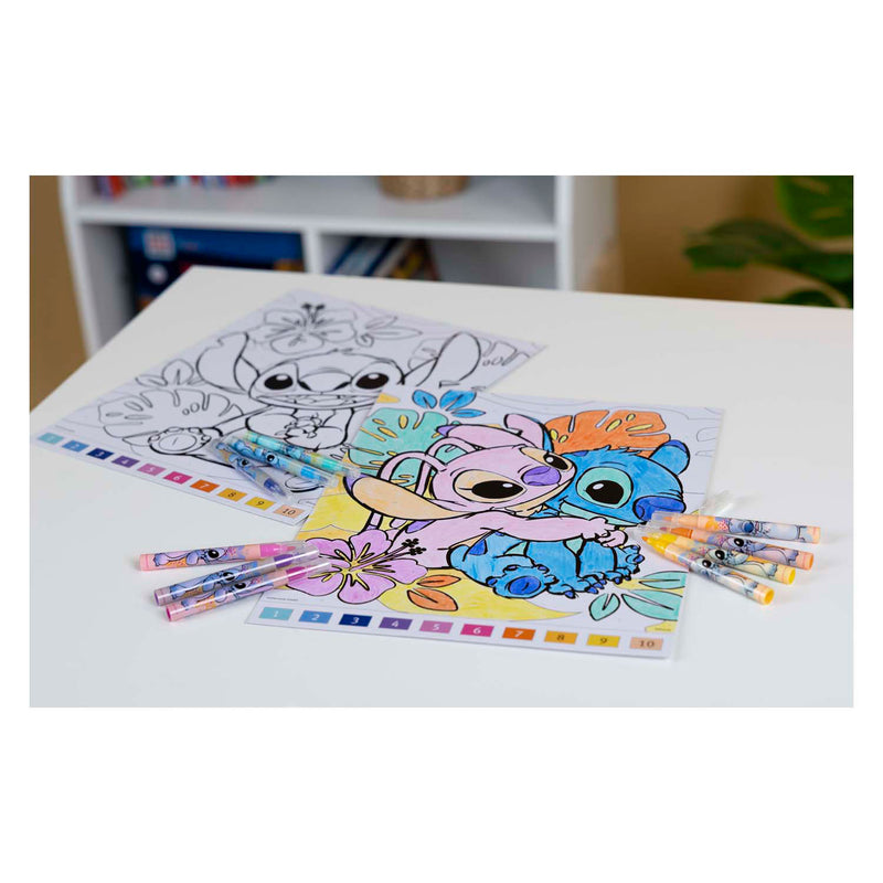 Load image into Gallery viewer, Undercover kleuren op nummer set stitch