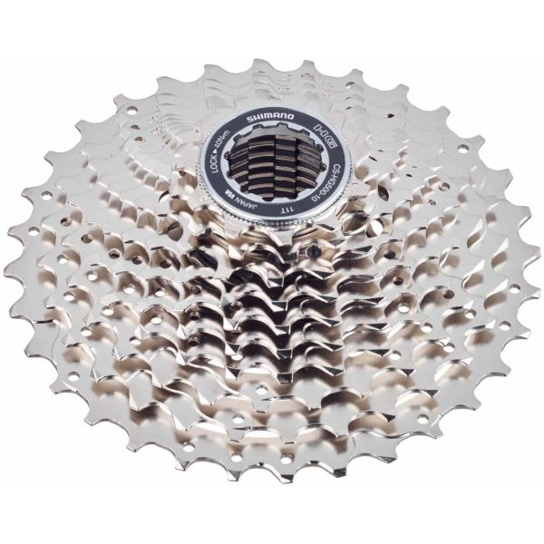 Load image into Gallery viewer, Shimano cassette tiagra cs-hg500 10 speed 12-28 t zilver