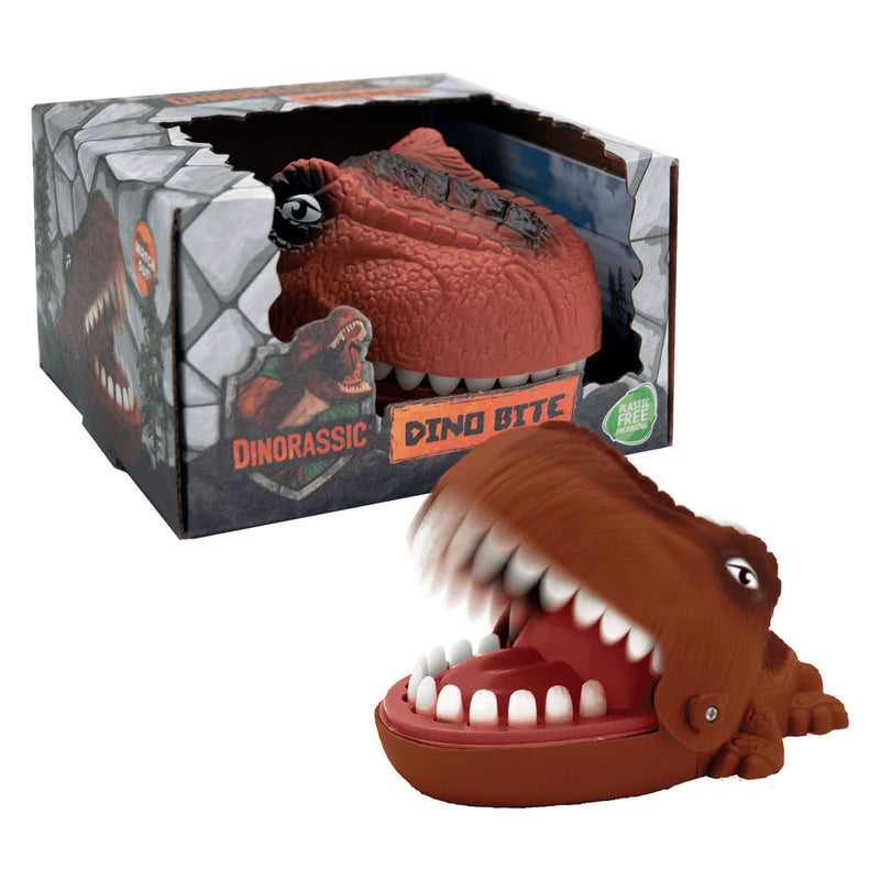 Load image into Gallery viewer, Dinorassic bijt spel dino bites - familiespel voor 3+ jaar - zonder batterijen