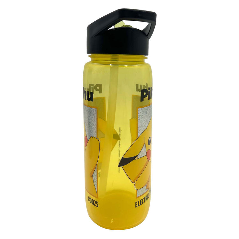 Load image into Gallery viewer, Pokémon pikachu drinkfles geel - 600 ml. met drinktuit