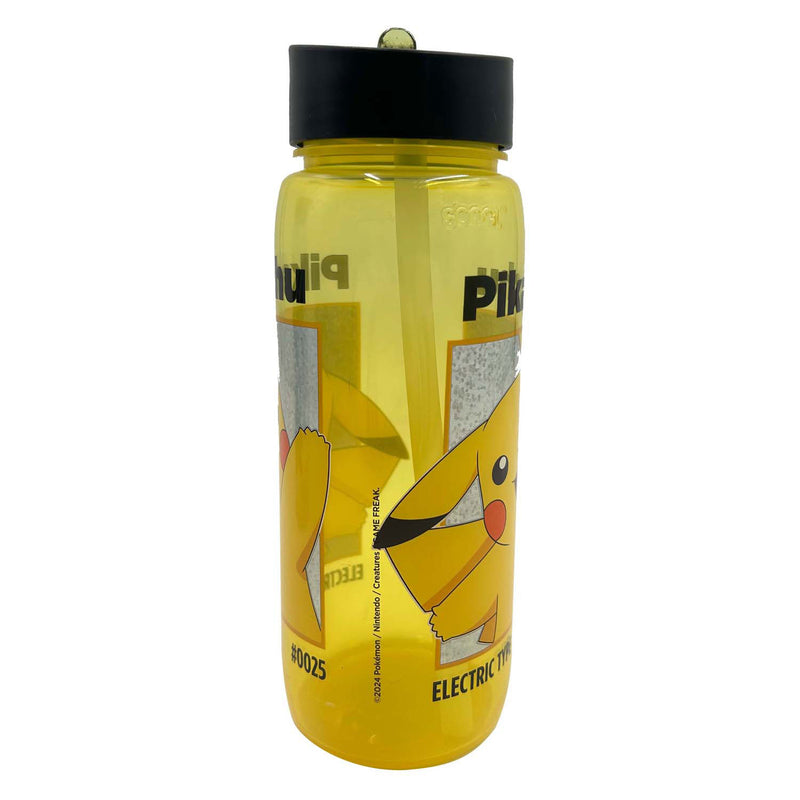 Load image into Gallery viewer, Pokémon pikachu drinkfles geel - 600 ml. met drinktuit