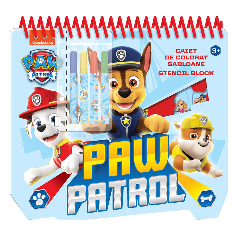 Load image into Gallery viewer, Paw patrol kleurblok met stiften + stickers + sjabloon