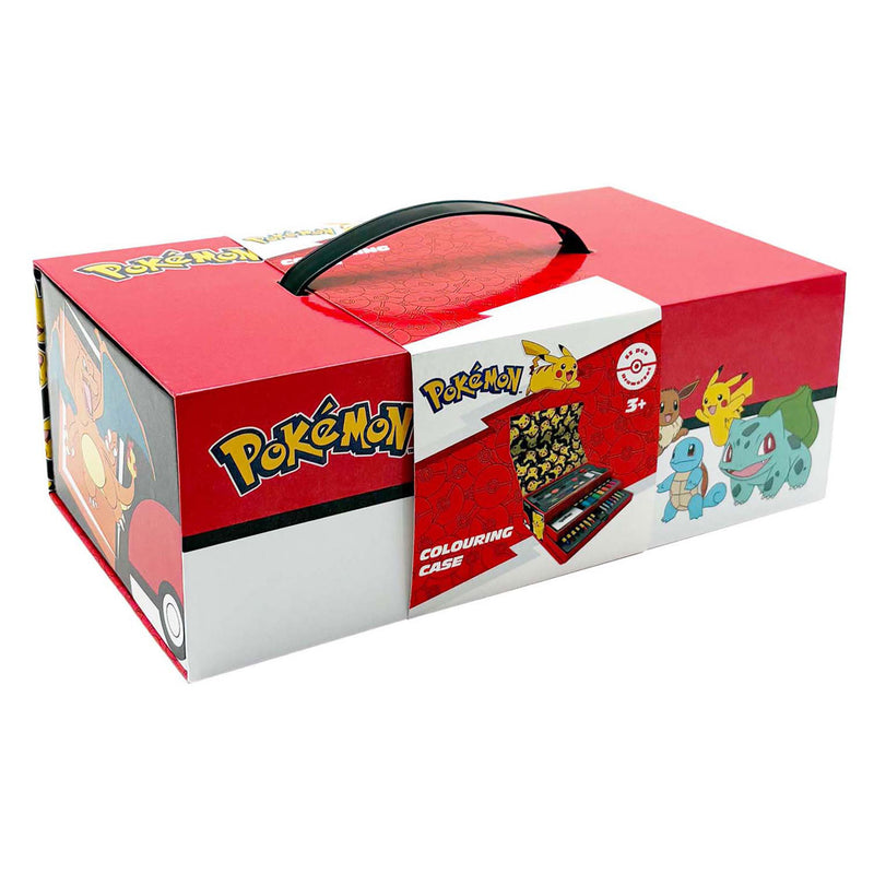 Load image into Gallery viewer, Speelgoedland pokemon kleurkoffer set