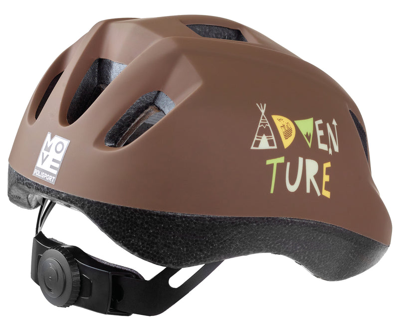 Load image into Gallery viewer, Polisport kinder helm adventure xs 46-53 cm bruin