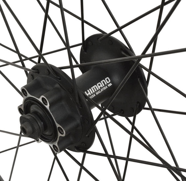 Load image into Gallery viewer, Custom made 28 shimano 6-bolt deore hb-m525 ryde zac 2000 front wheel