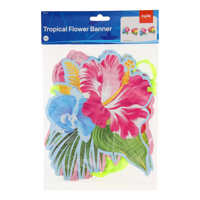 Load image into Gallery viewer, Folat bv slinger tropische bloemen, 6mtr.