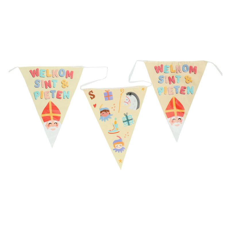 Load image into Gallery viewer, Folat bv vlaggenlijn welkom sint pieten, 6 meter