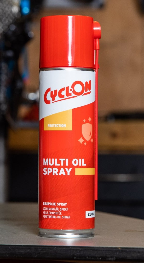 Load image into Gallery viewer, Cyclon Multi oil penetrating oil spray 250 ml (in blisterverpakking)