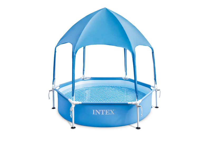 Load image into Gallery viewer, Intex canopy klein frame zwembad 183 x 38 cm