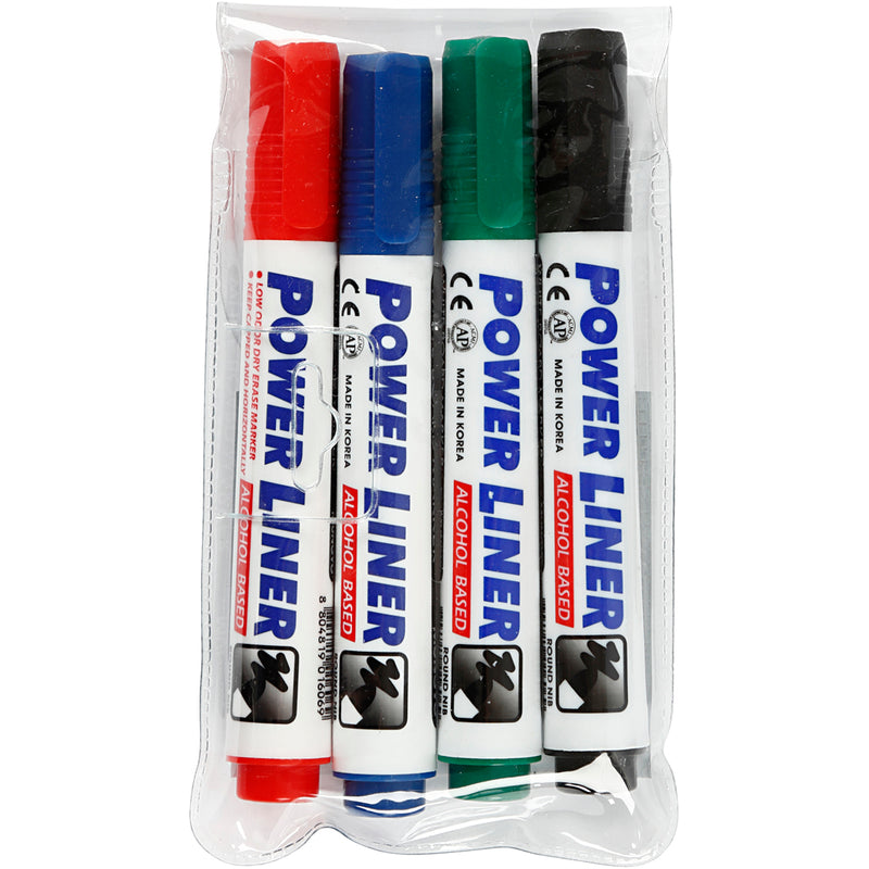 Afbeelding laden in galerijviewer, Https: www.cchobby.nl whiteboard-stiften-lijndikte-4-mm-zwart-blauw-groen-rood-4-stuk-1-doos