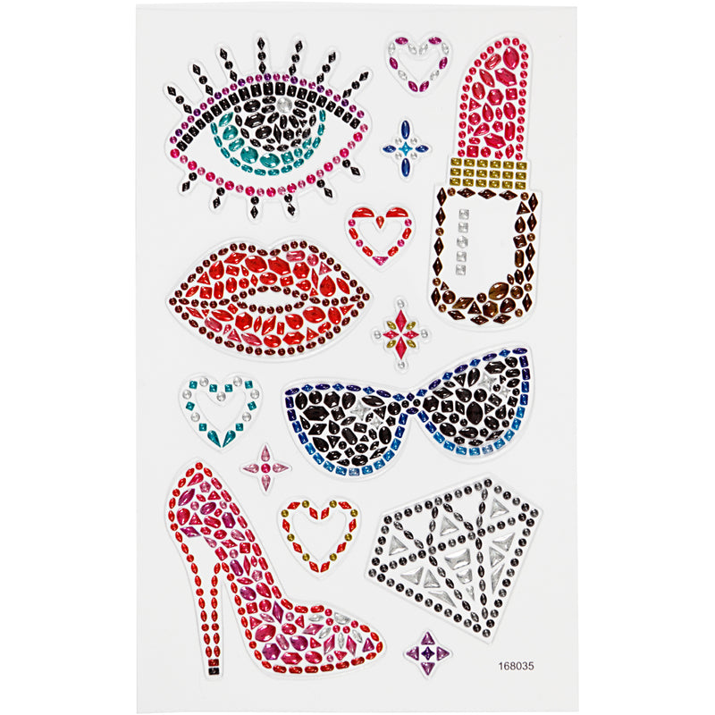 Afbeelding laden in galerijviewer, Https: www.cchobby.nl diamond-stickers-klaar-voor-het-feest-vel-10x16-cm-1-vel