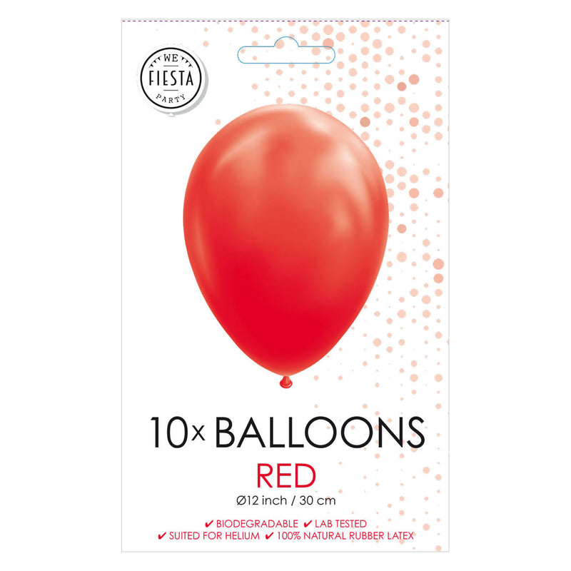 Load image into Gallery viewer, Globos ballonnen rood 30cm, 10st.