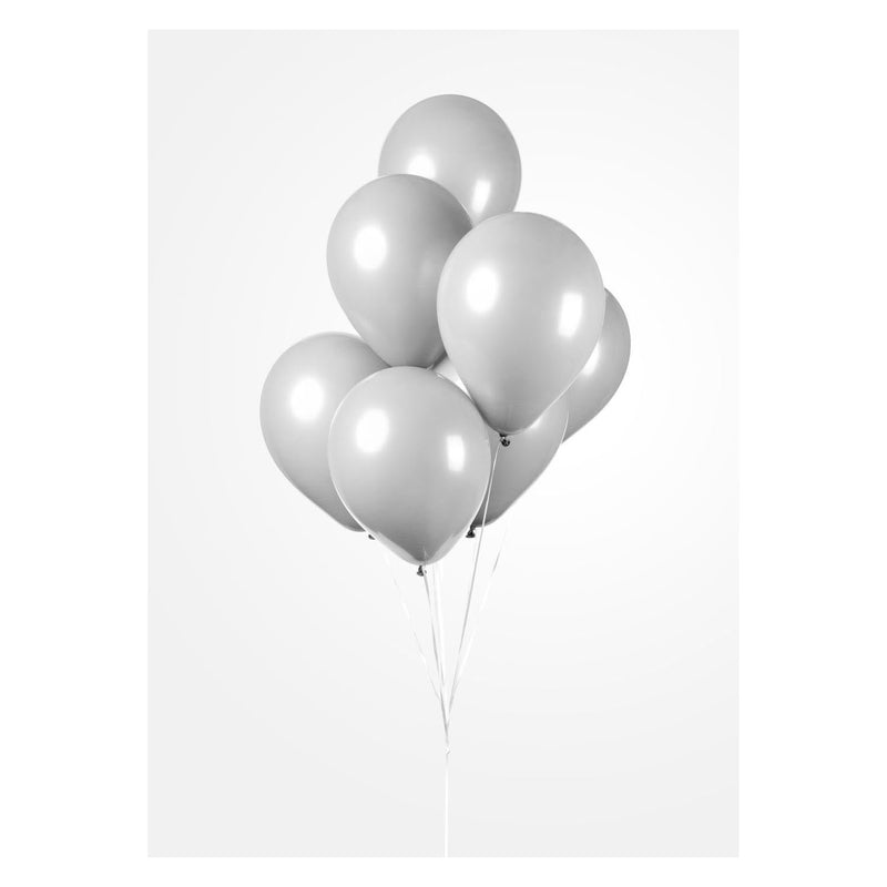 Load image into Gallery viewer, Globos ballonnen cool grijs, 30cm, 10st.