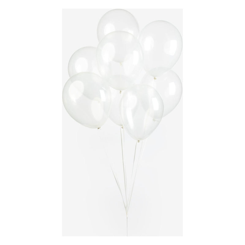 Afbeelding laden in galerijviewer, Globos ballonnen doorzichtig 30cm, 10st.