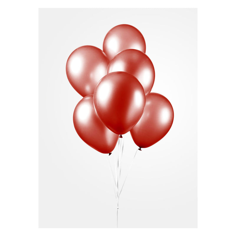 Load image into Gallery viewer, Globos ballonnen pearl rood 30cm, 10st.