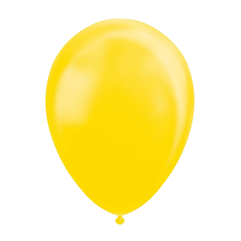 Afbeelding laden in galerijviewer, Globos ballonnen metallic geel 30cm, 10st.