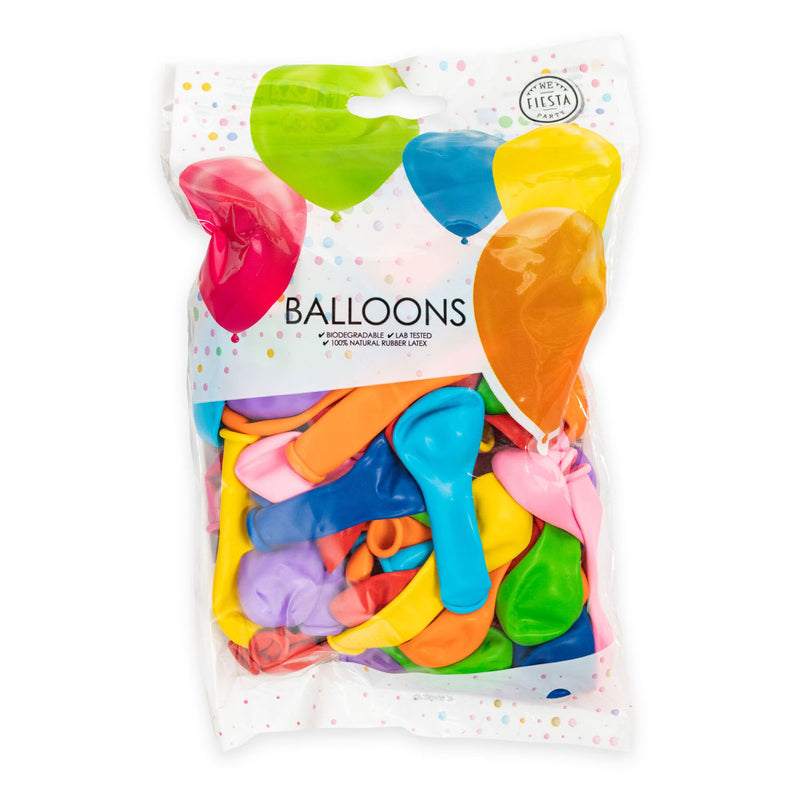 Load image into Gallery viewer, Globos ballonnen gemengde kleuren 13cm, 100st.
