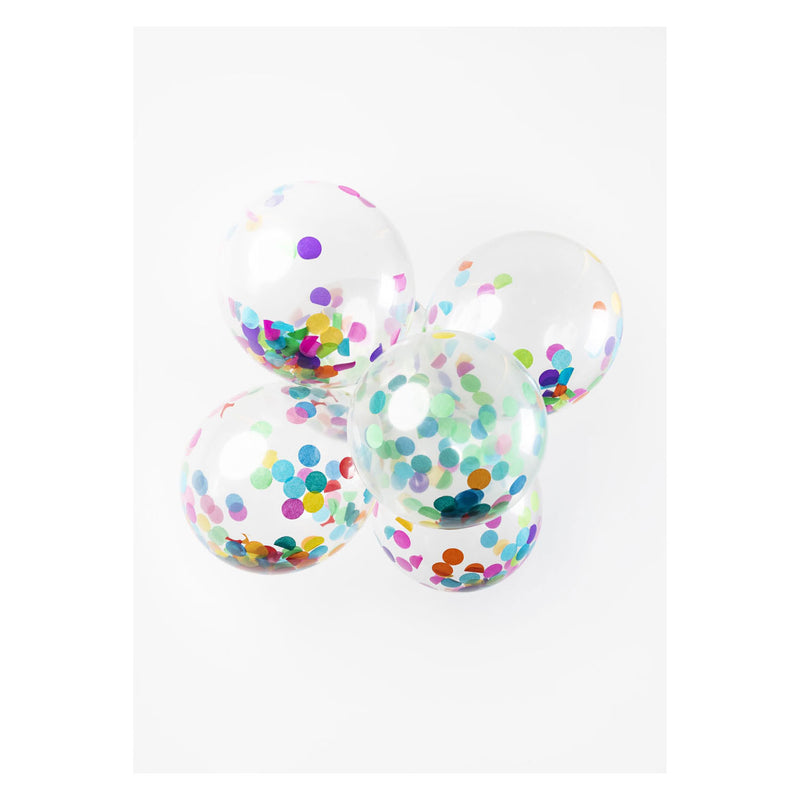 Load image into Gallery viewer, Confetti Ballonnen Papieren Confetti Mix 30cm, 6st.
