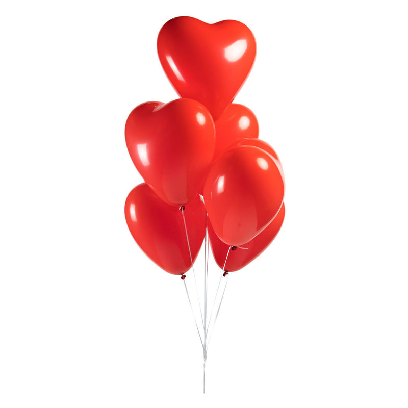 Load image into Gallery viewer, Globos ballonnen hart ballonnen rood 30cm, 6st.