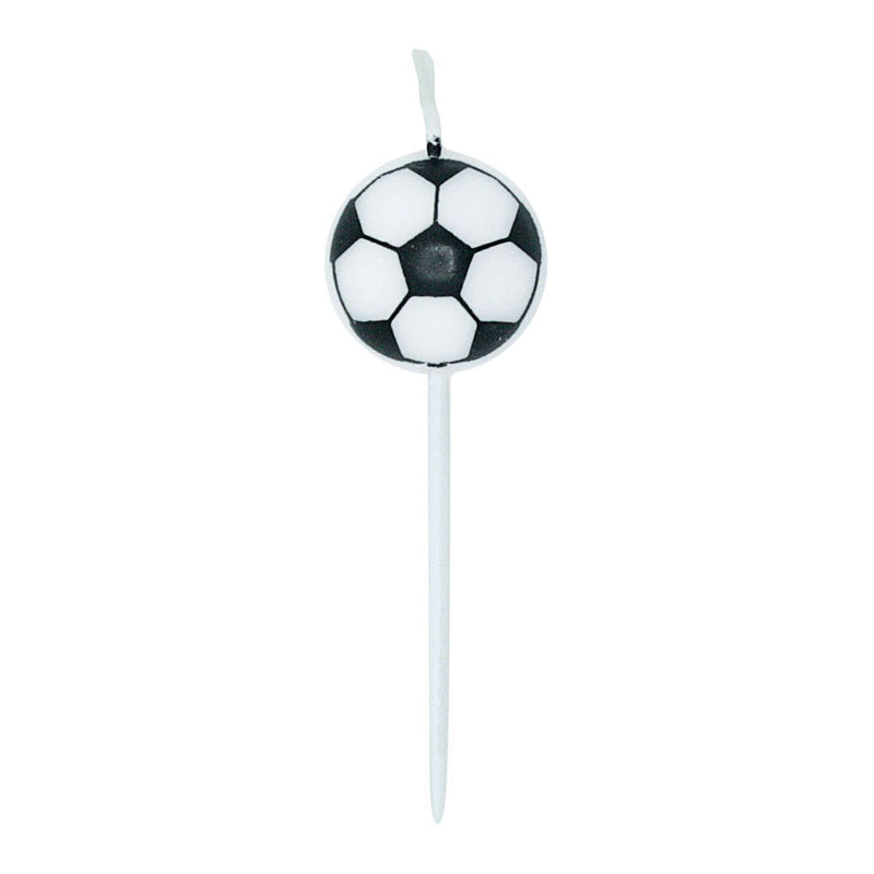 Afbeelding laden in galerijviewer, Globos taartkaarsen 2,4cm voetbal - 5st.