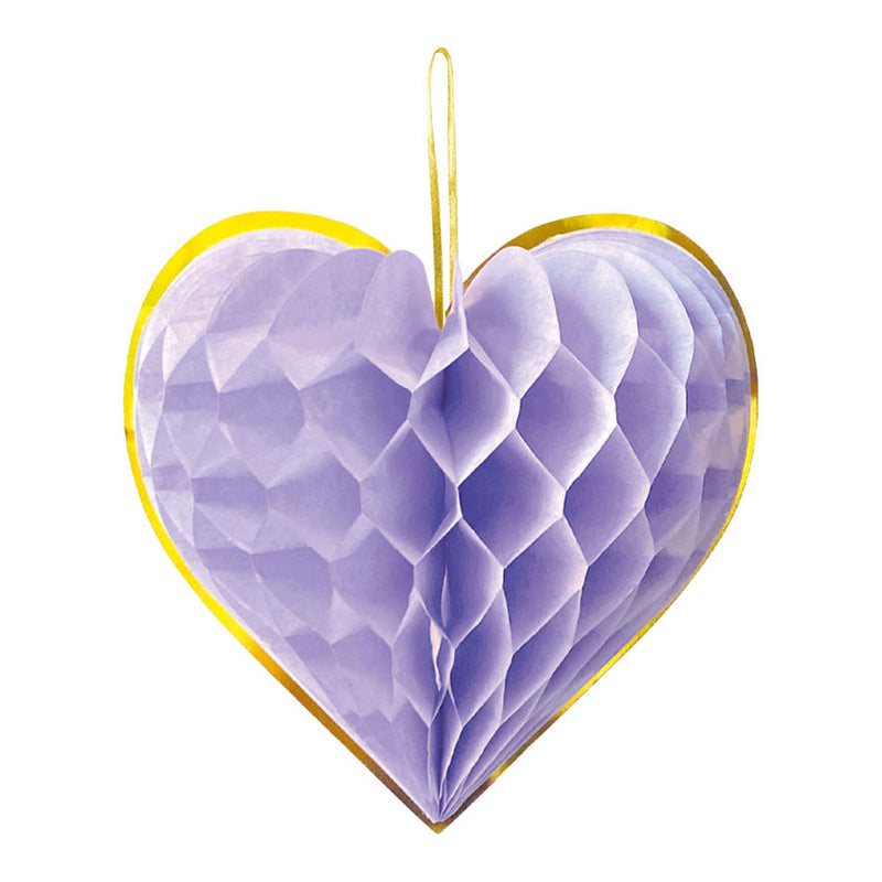 Afbeelding laden in galerijviewer, Globos honeycomb harten 23cm watercolors hearts - 4st.