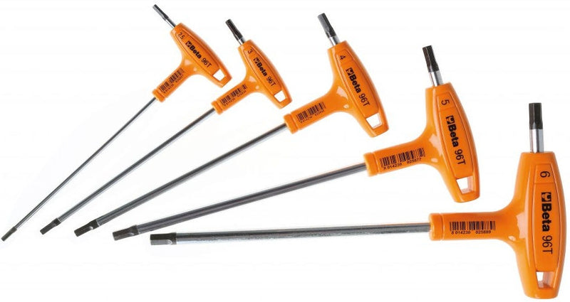 Load image into Gallery viewer, Stiftsleutelset Beta 5-delig Inbus Haaks met Handgreep