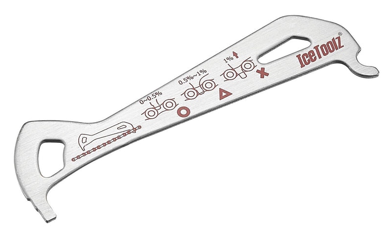 Load image into Gallery viewer, Kettingslijtagemeter IceToolz 62C4 Roestvrij staal