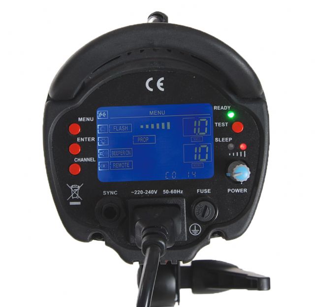 Load image into Gallery viewer, Falcon eyes studioflitser tf-400l met lcd scherm