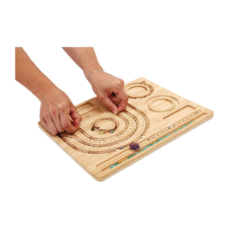 Load image into Gallery viewer, Graine creative graine houten sieradenbord 35 x 28,5 cm